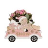 Kalanchoe, Pot Déco Voiture En Bois - Coloris Variables -Flora Soldes 1043538 1732360