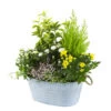 Composition D’Automne : Bassine Zinc, Ø 30 cm - - Coloris Variables -Flora Soldes 199534 012