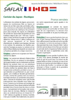 Kit De Culture - Cerisier Du Japon - 30 Graines - Prunus Serrulata 11 Kit De Culture - Cerisier Du Japon - 30 Graines - Prunus Serrulata -Flora Soldes 64064157603ec8.18852446