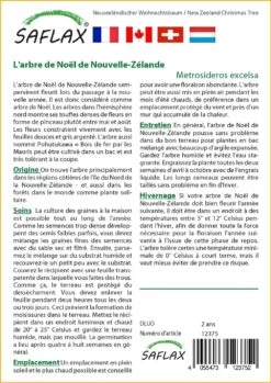Kit De Culture - L'arbre De Noël De Nouvelle-zélande - 300 Graines - Metrosideros Excelsa 11 Kit De Culture - L'arbre De Noël De Nouvelle-zélande - 300 Graines - Metrosideros Excelsa -Flora Soldes 6406415d43fb13.76934822