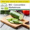 Kit De Culture - Bio - Concombre - Marketmore - 20 Graines - Cucumis Sativus -Flora Soldes 64064169574515.51093142