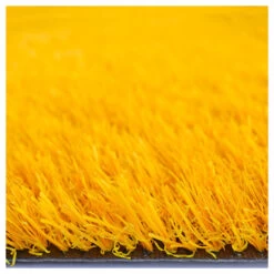 Gazon Synthétique Peps - Couleur Jaune Orangé - 20mm - 2m X 3m -Flora Soldes 645ce1fa042560.85545650