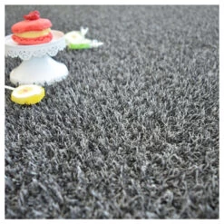 Gazon Synthétique Arty - Couleur Gris Foncé - 20mm - 2m X 4m