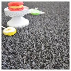 Gazon Synthétique Arty - Couleur Gris Foncé - 20mm - 2m X 4m -Flora Soldes 645cec6fc752e8.30287402