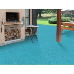 Gazon Synthétique Happy Party - Couleur Bleu - Classé Feu - 20mm - 1m X 3m -Flora Soldes 645cec91680a04.67816074