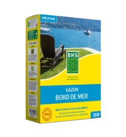 Gbm3 | 3kg | 120 M² | Gazon Bord De Mer | Grande Résistance Au Vent |