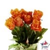 Botte 10 Roses ''Fleurs De France'' H.50cm Coloris Variables -Flora Soldes 907464 002